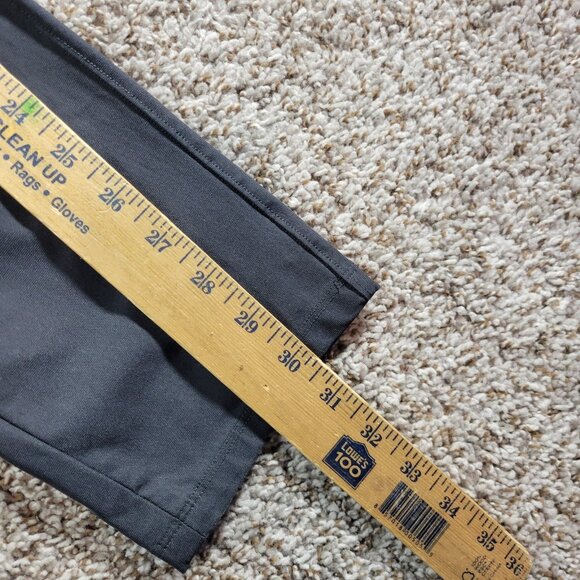 Lululemon Pants Mens 30x30.5 Gray Slim Fit Warpstreme Performance Flaw* - Picture 5 of 9